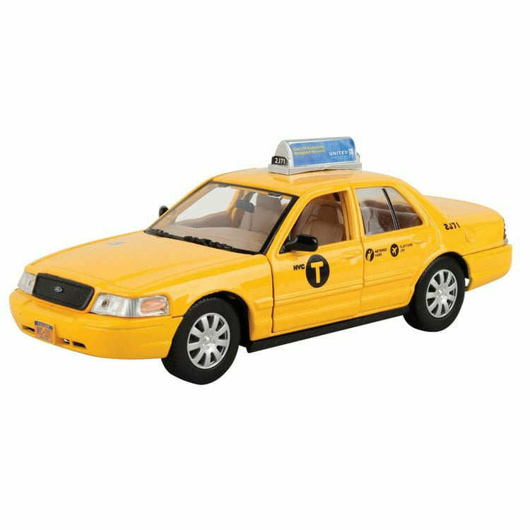 Alternative view of NYC Ford Crown Victoria Taxi Die cast