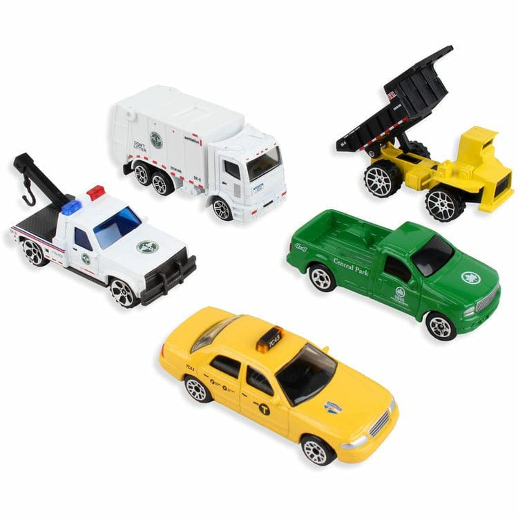Alternative view of NYC Official 5 pc Vehicle Set
