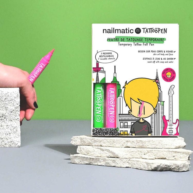 NYC Temporary Tattoo Pen Set for Kids - Image 2