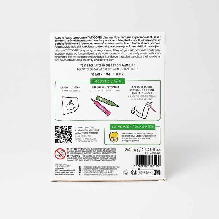 NYC Temporary Tattoo Pen Set for Kids - Image 3