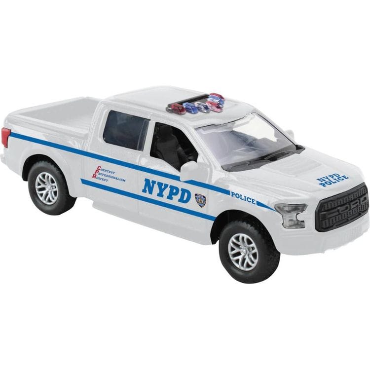 NYPD Die-Cast Metal Pick-Up Truck - Image 3