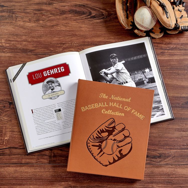 National Baseball Hall of Fame Book Leather Edition - Image 2