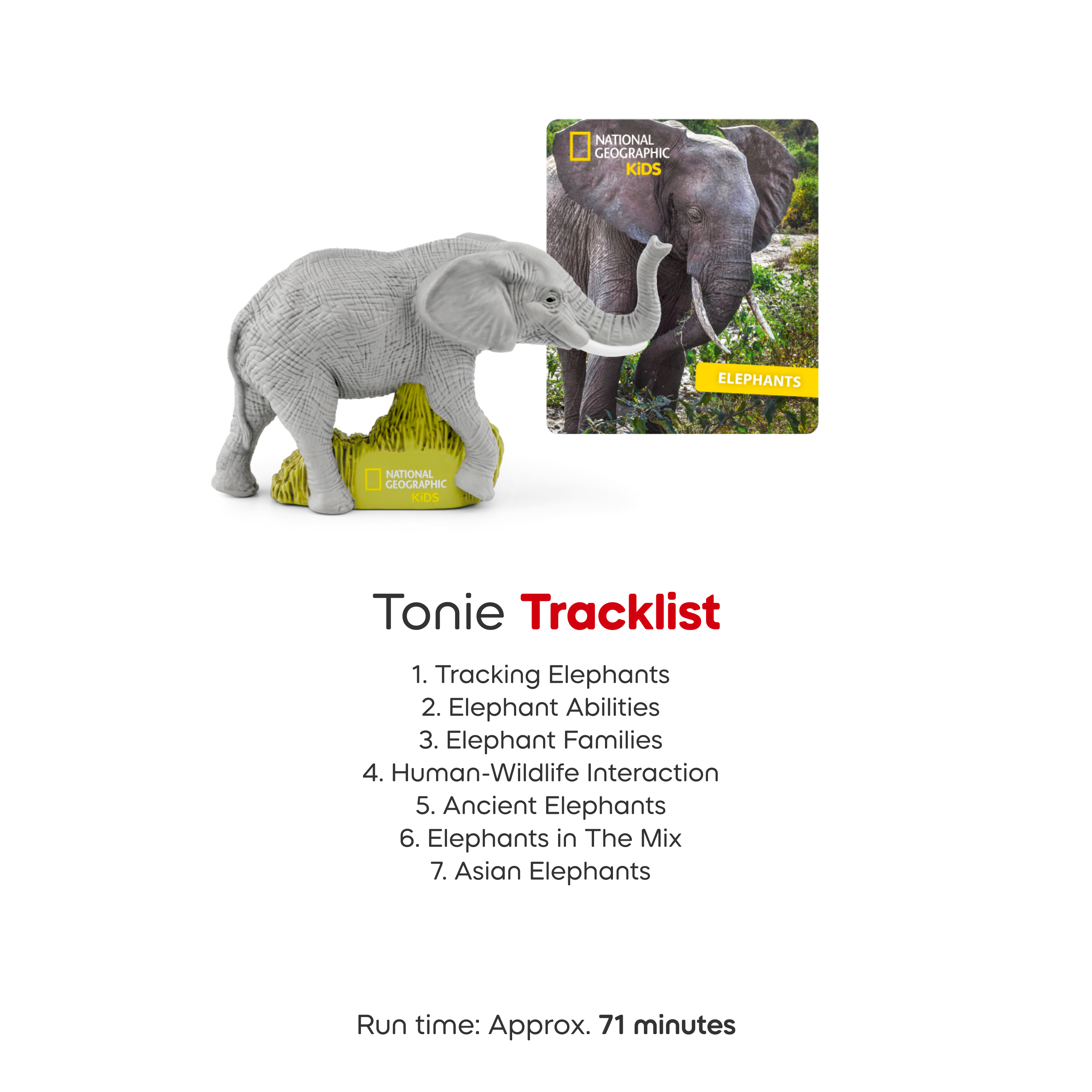 National Geographic Kids: Elephants Tonie - Image 5