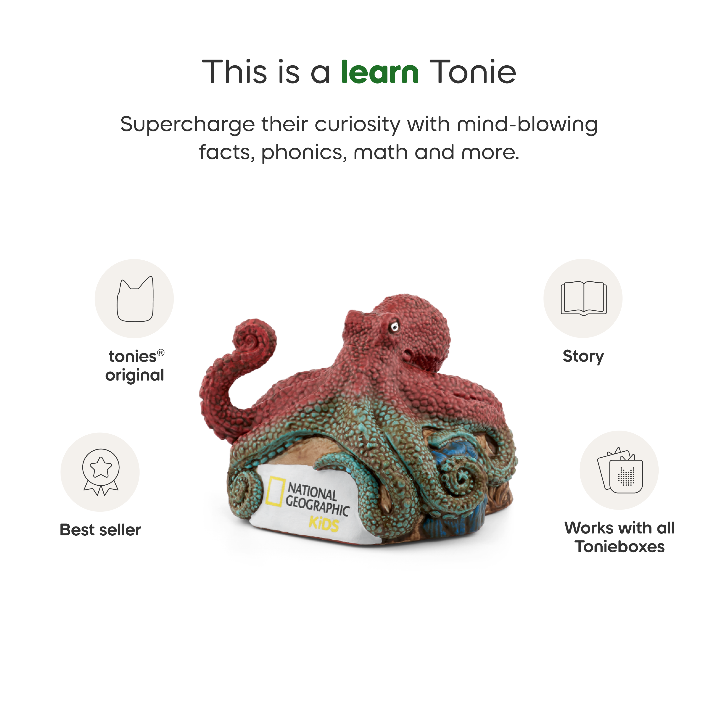 National Geographic Kids: Octopus Tonie - Image 4
