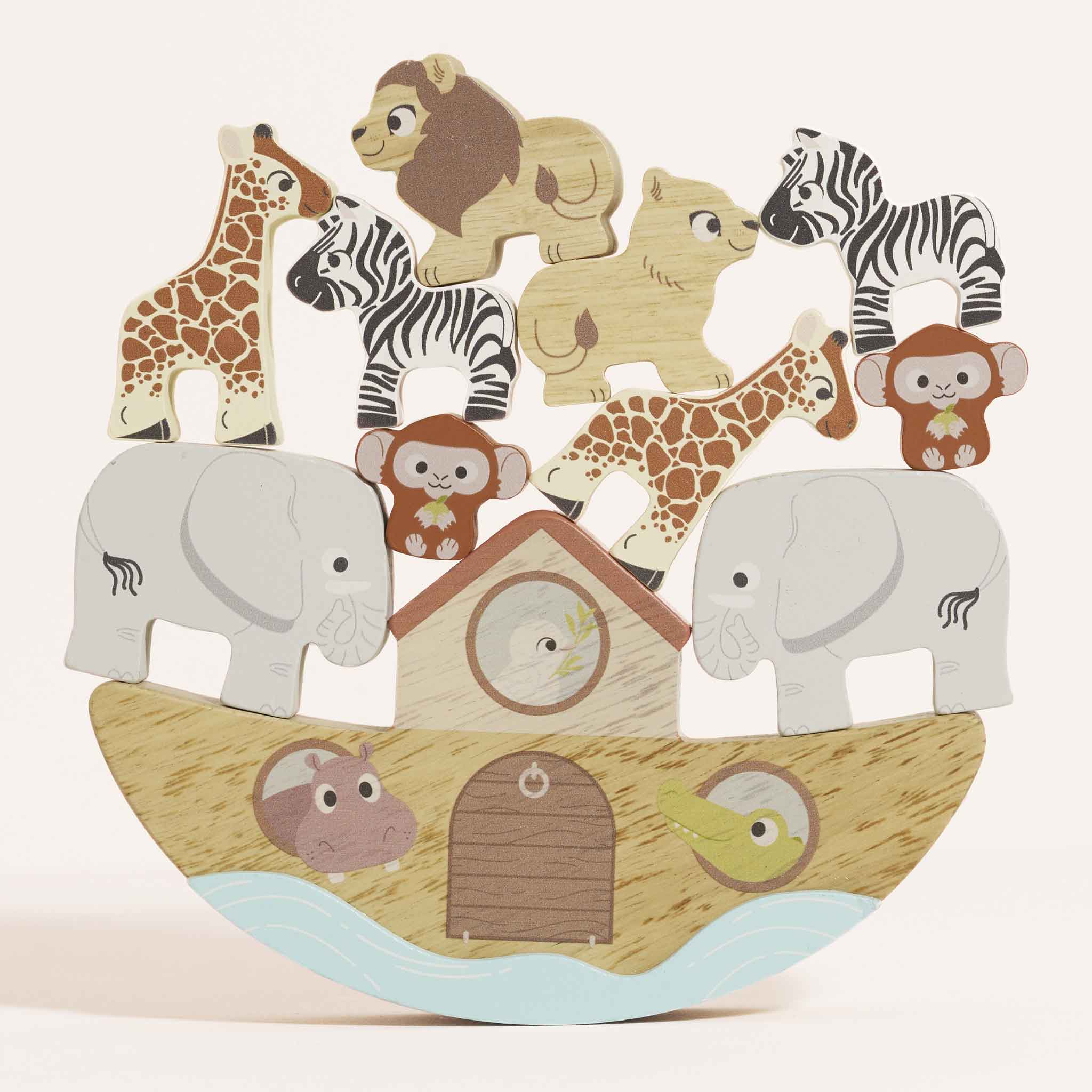 Noah's Balancing Ark Animal Stacker - Image 2