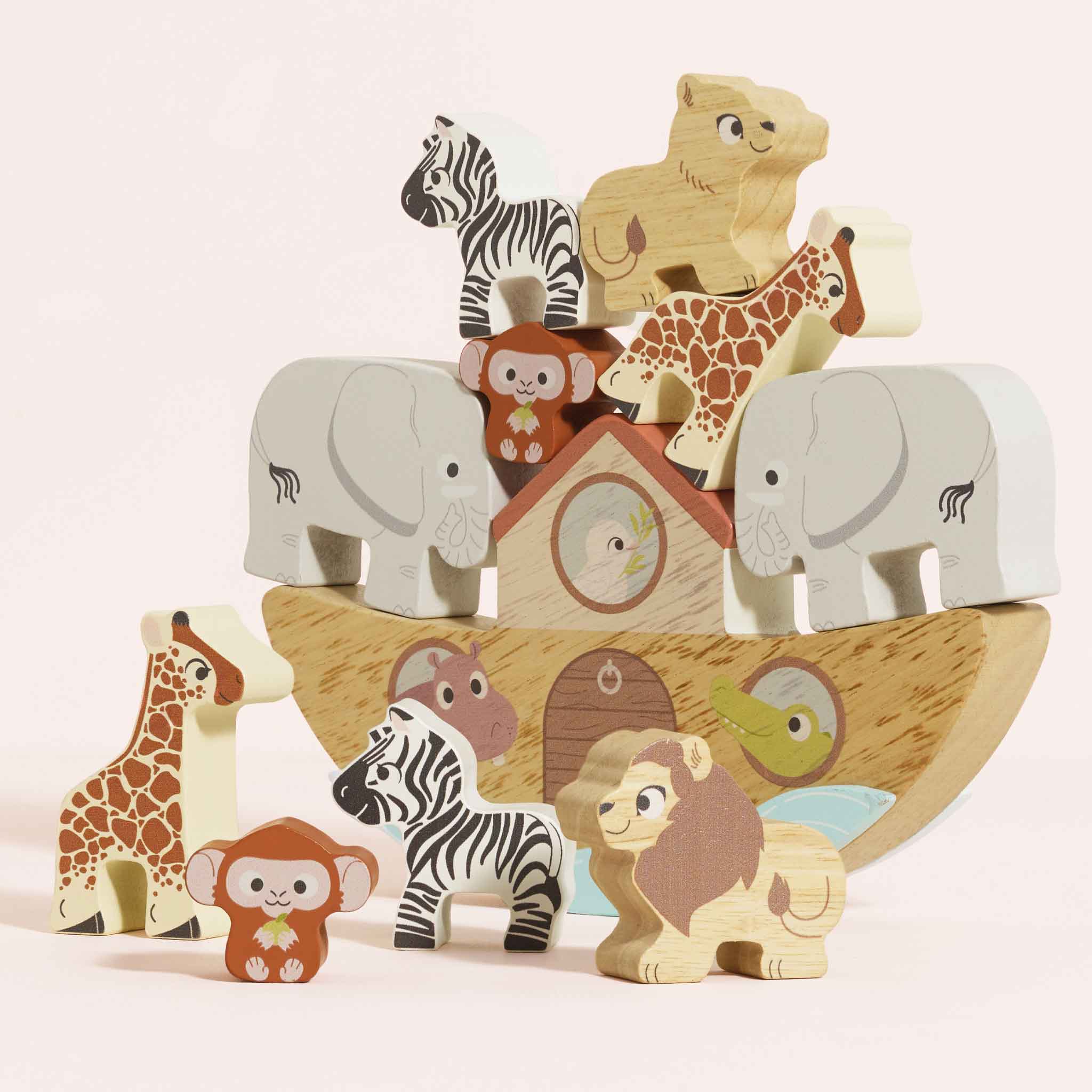Noah's Balancing Ark Animal Stacker - Image 3