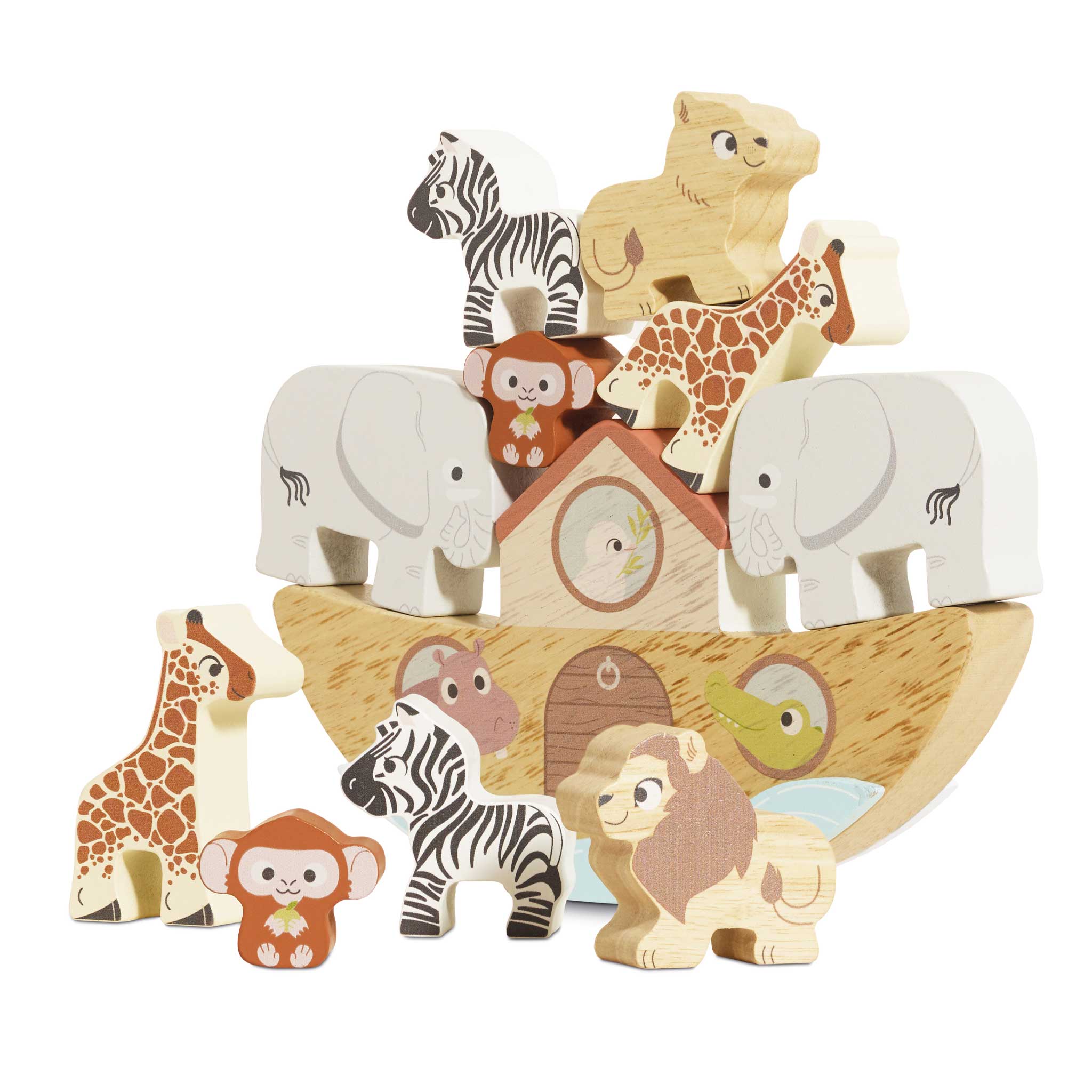 Noah's Balancing Ark Animal Stacker - Image 5