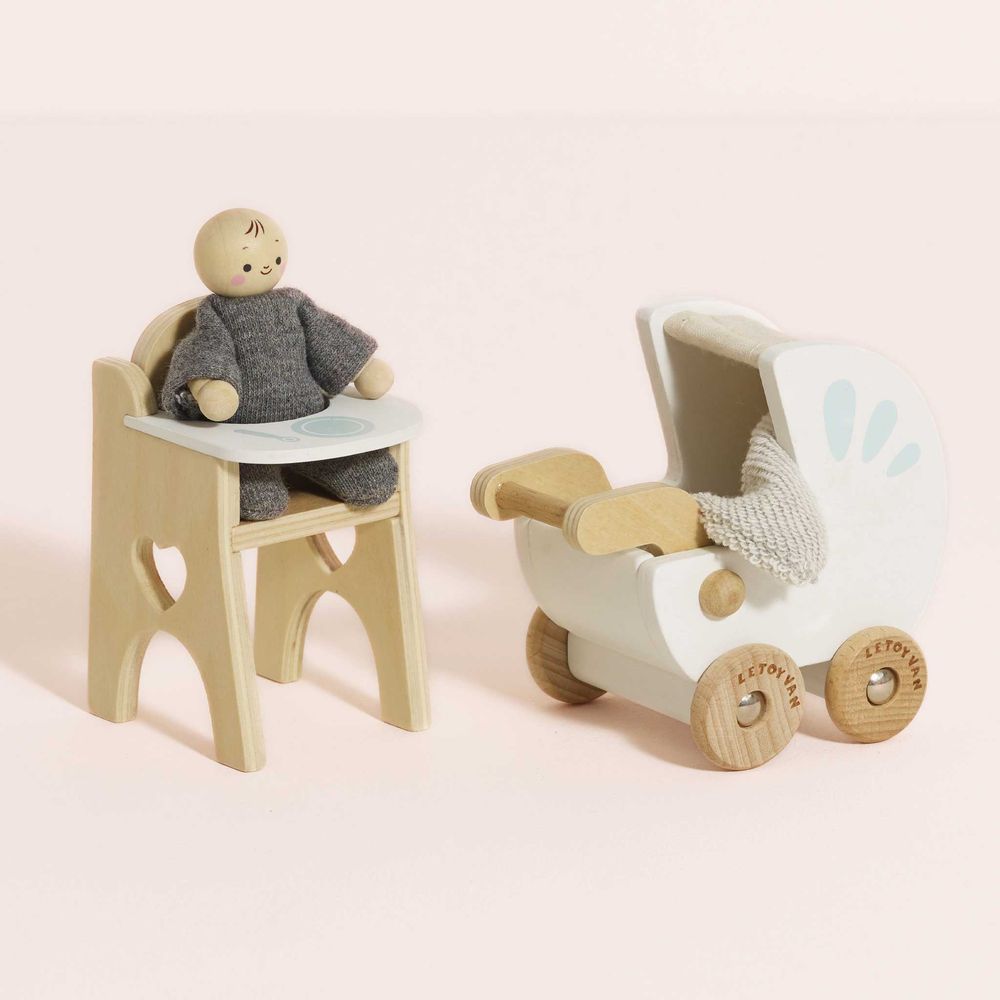Nursery Dollhouse Furniture Set - Image 3