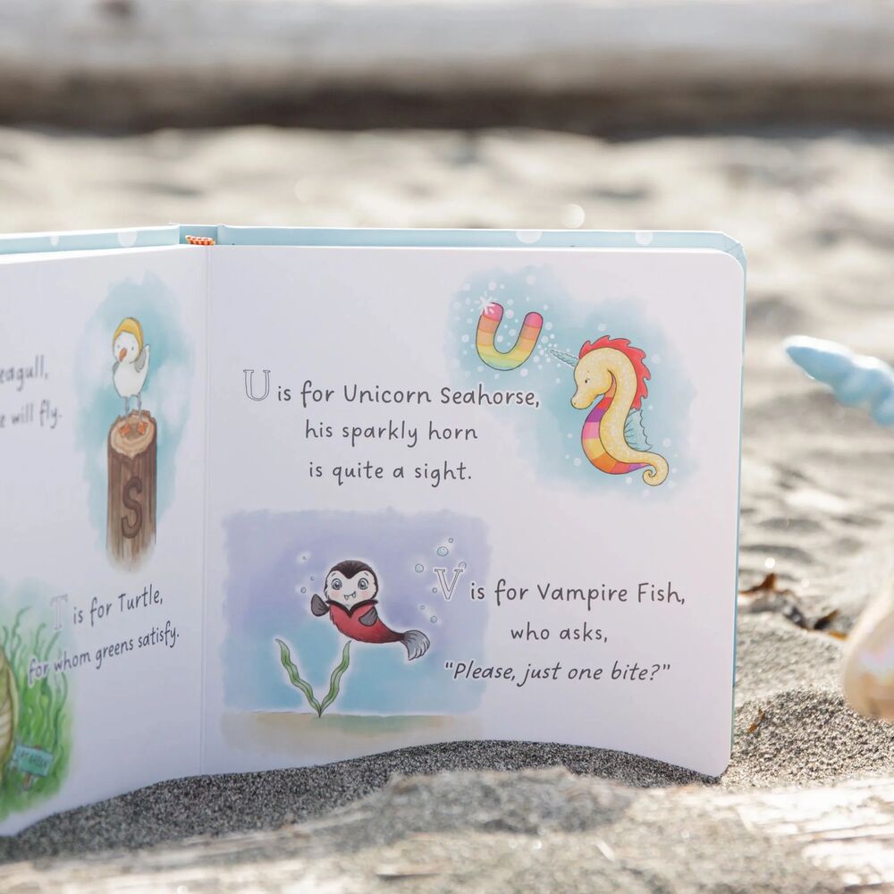 Alternative view of Ocho the Octopus Plush & ABC by the Sea Book Bundle