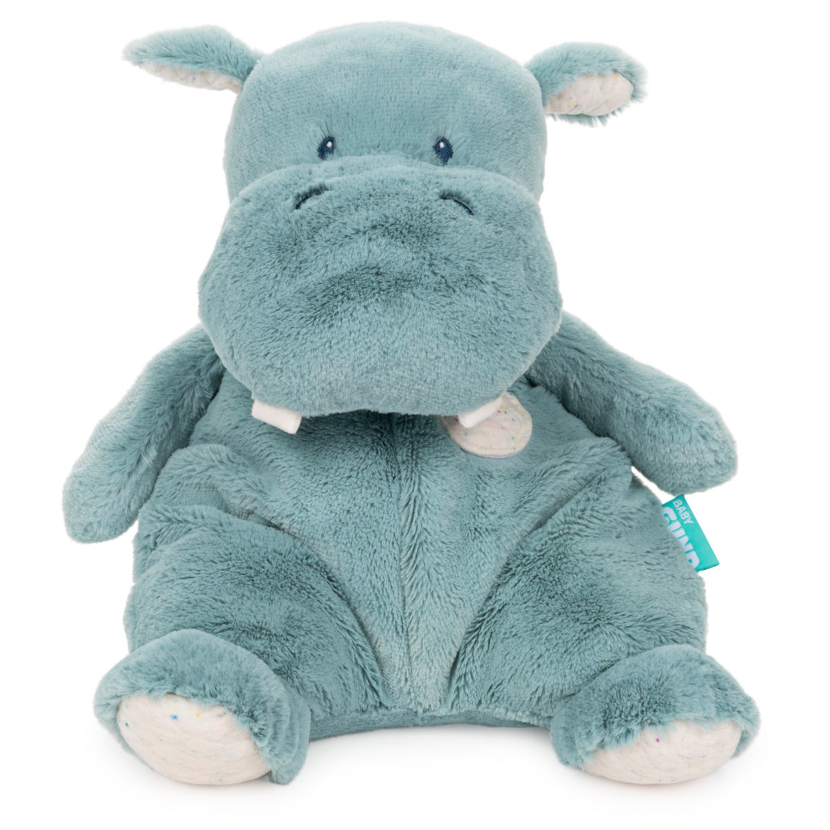 Oh So Snuggly Hippo Plush - 12.5"