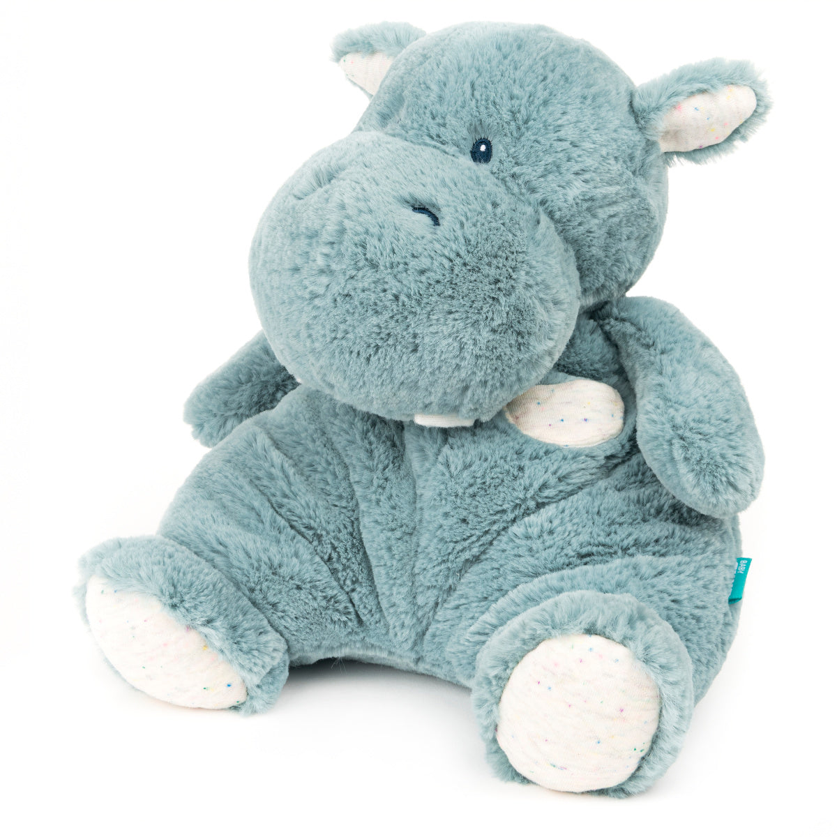 Oh So Snuggly Hippo Plush - 12.5" - Image 3