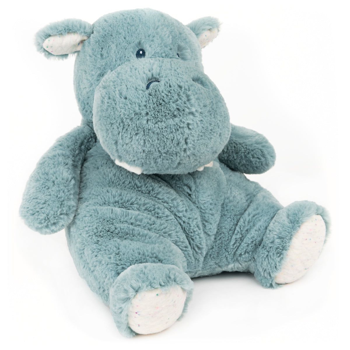 Oh So Snuggly Hippo Plush - 12.5" - Image 4