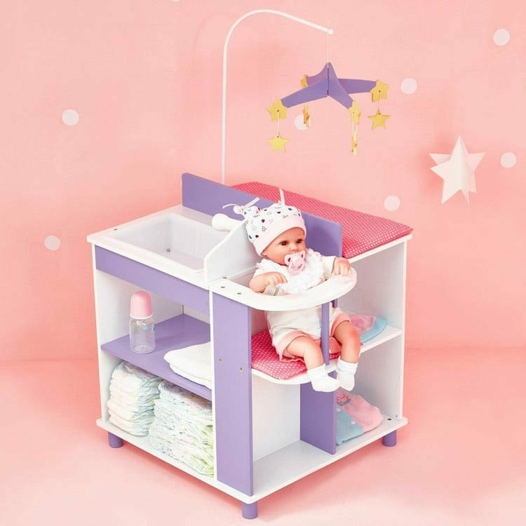 Alternative view of Olivia's Little World - Little Princess Baby Doll Changing Station with Storage