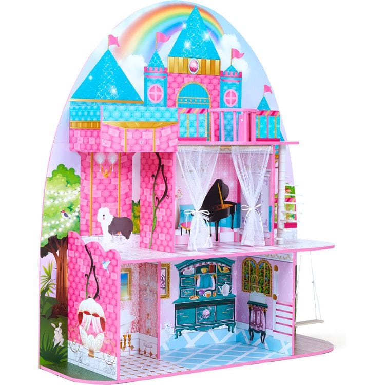 Olivia's Little World Princess Castle Dollhouse for 12" Dolls - Image 3