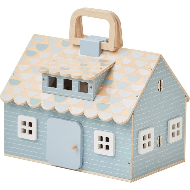 Olivia's Little World Quaint Portable Dolls Cottage & Accessories for 3.5" Dolls - Image 3