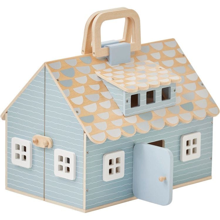 Olivia's Little World Quaint Portable Dolls Cottage & Accessories for 3.5" Dolls - Image 4