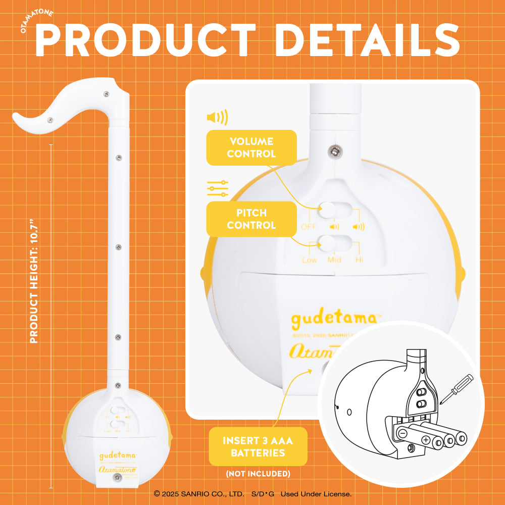 Otamatone Sanrio - Gudetama - Image 4