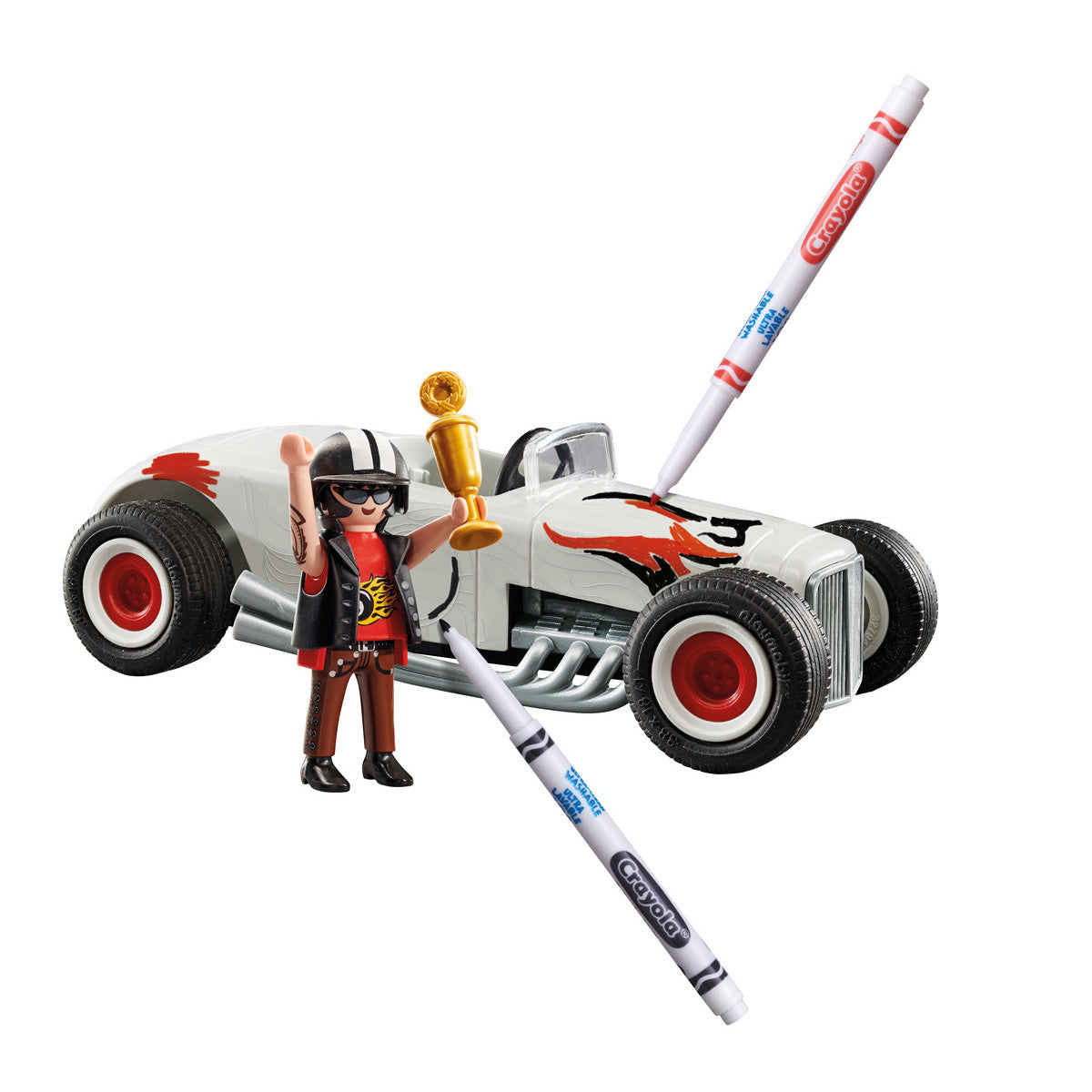 PLAYMOBIL Color: Hot Rod Playset