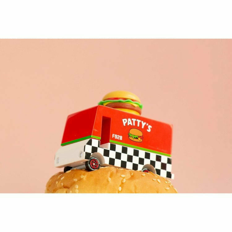 Pattys Hamburger Van Toy Car - Image 5