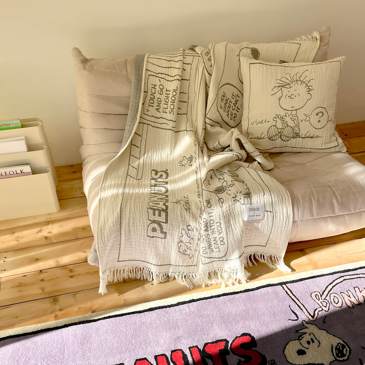 Peanuts Blanket Comic Flightschool - Image 4