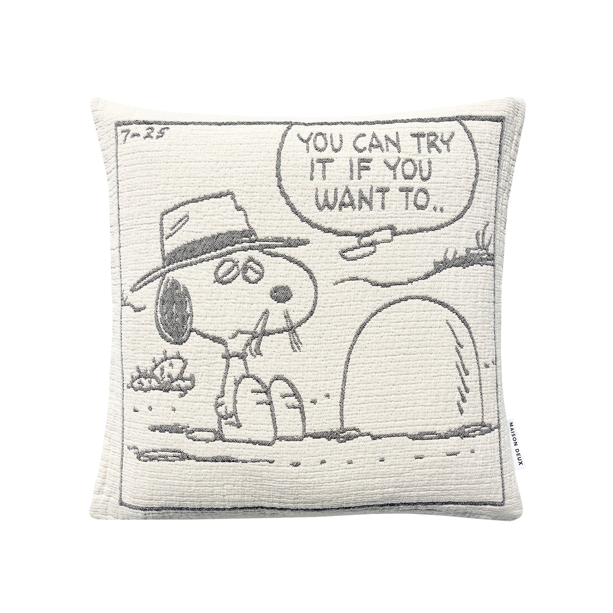 Peanuts Cushion Cover - Rock