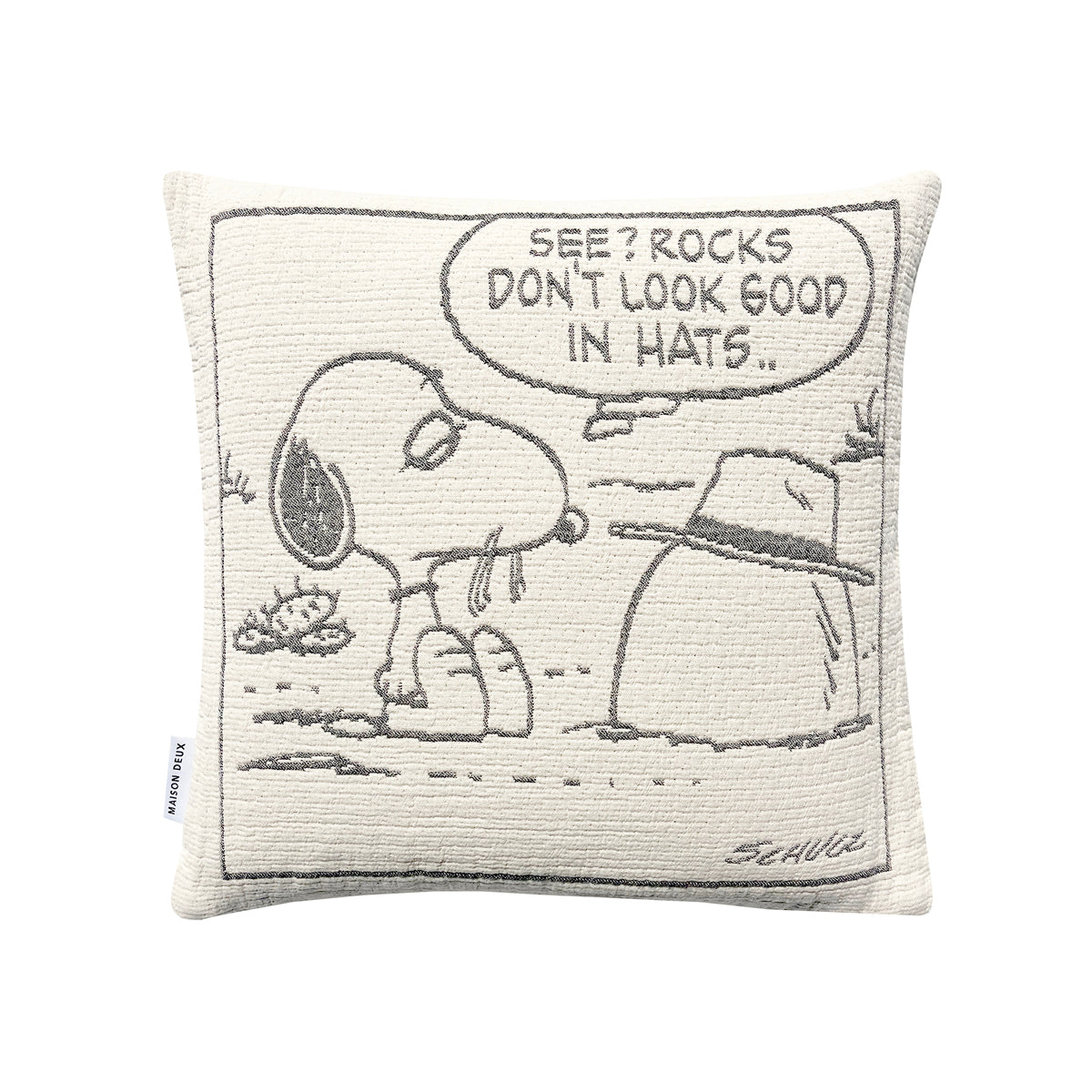 Peanuts Cushion Cover - Rock - Image 3