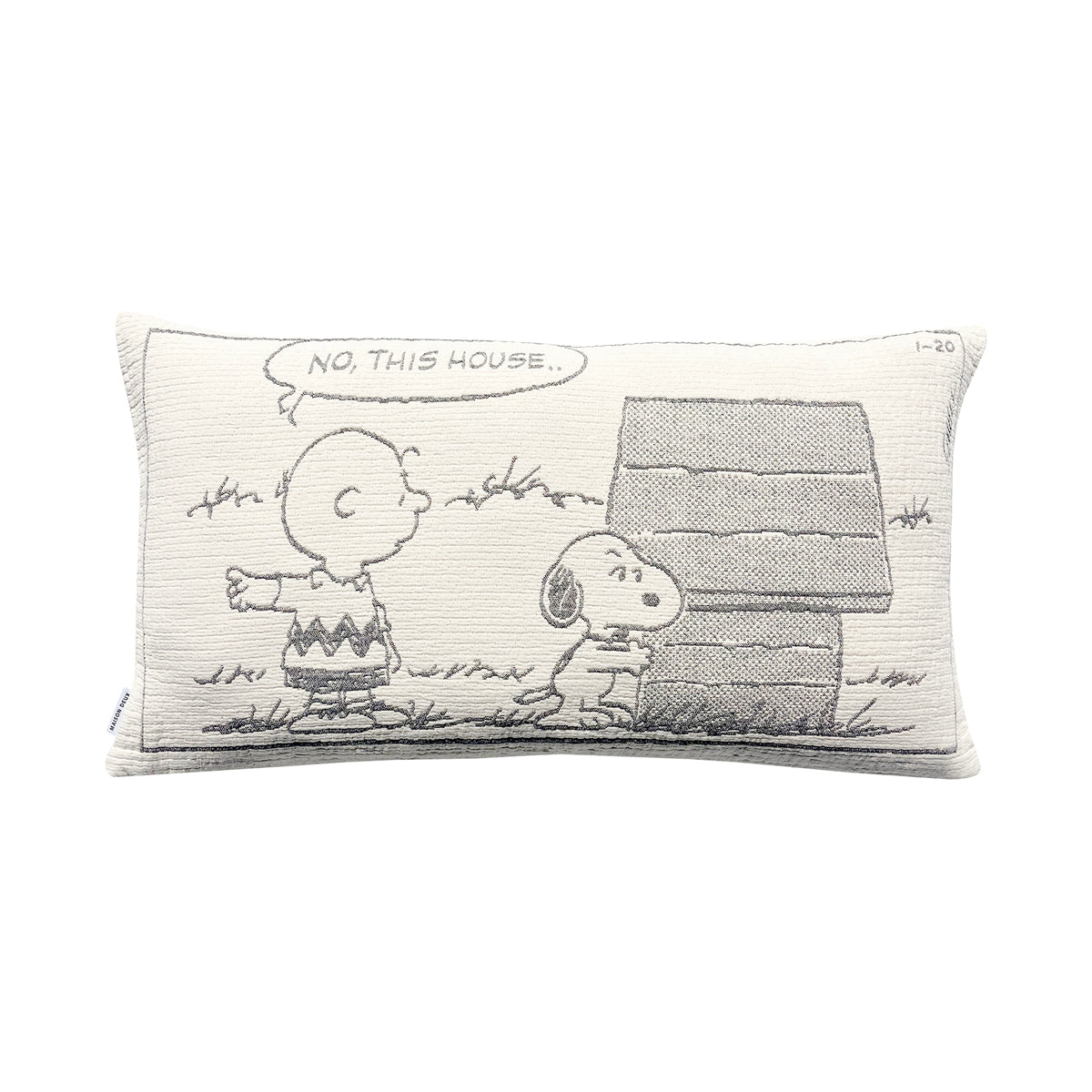 Peanuts Cushion Cover XL - Guard the House