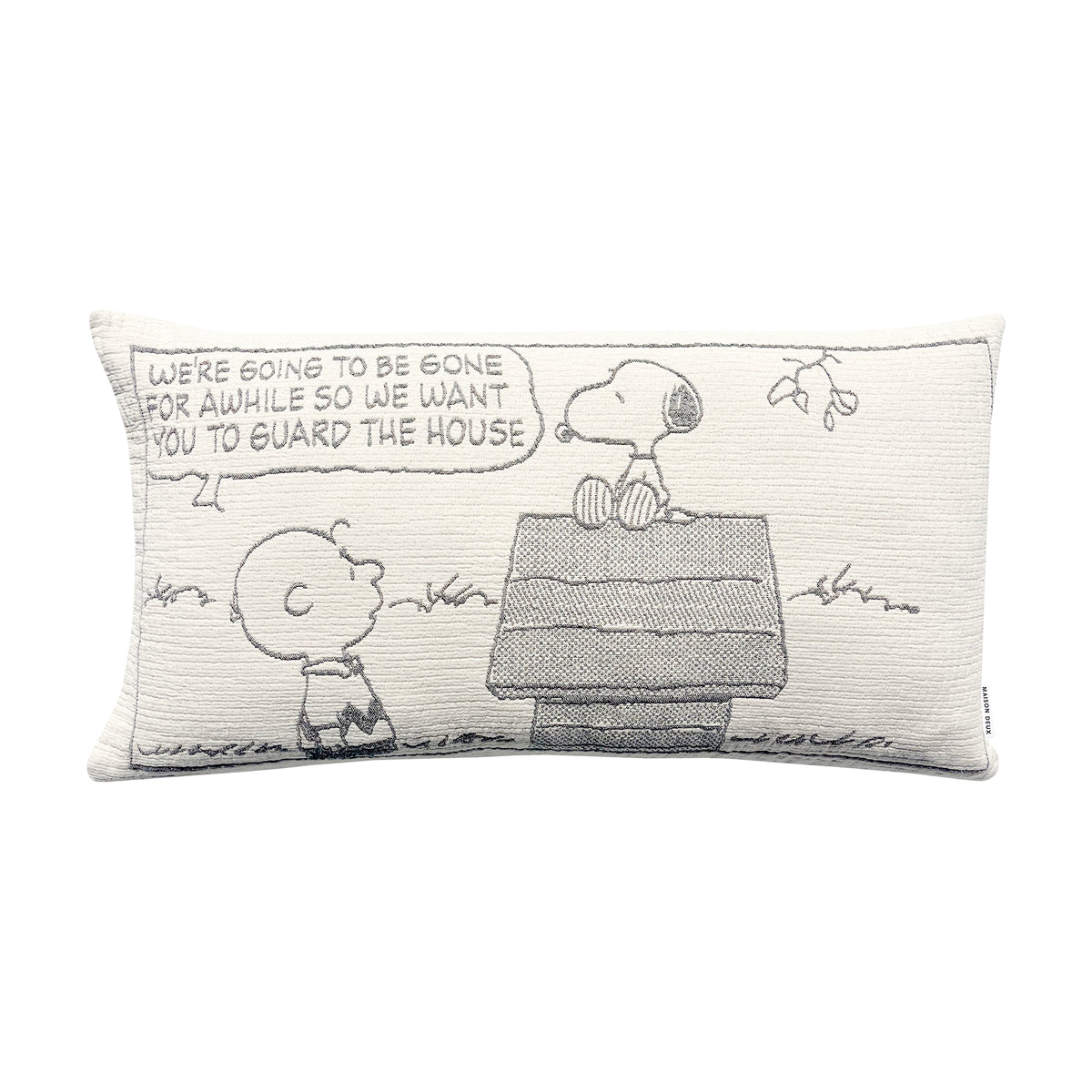 Alternative view of Peanuts Cushion Cover XL - Guard the House