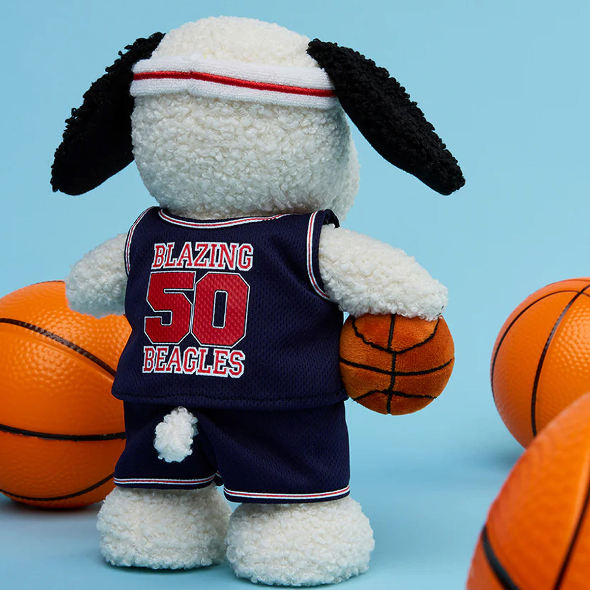 Peanuts Snoopy Basketball Plush - 9" - Image 3