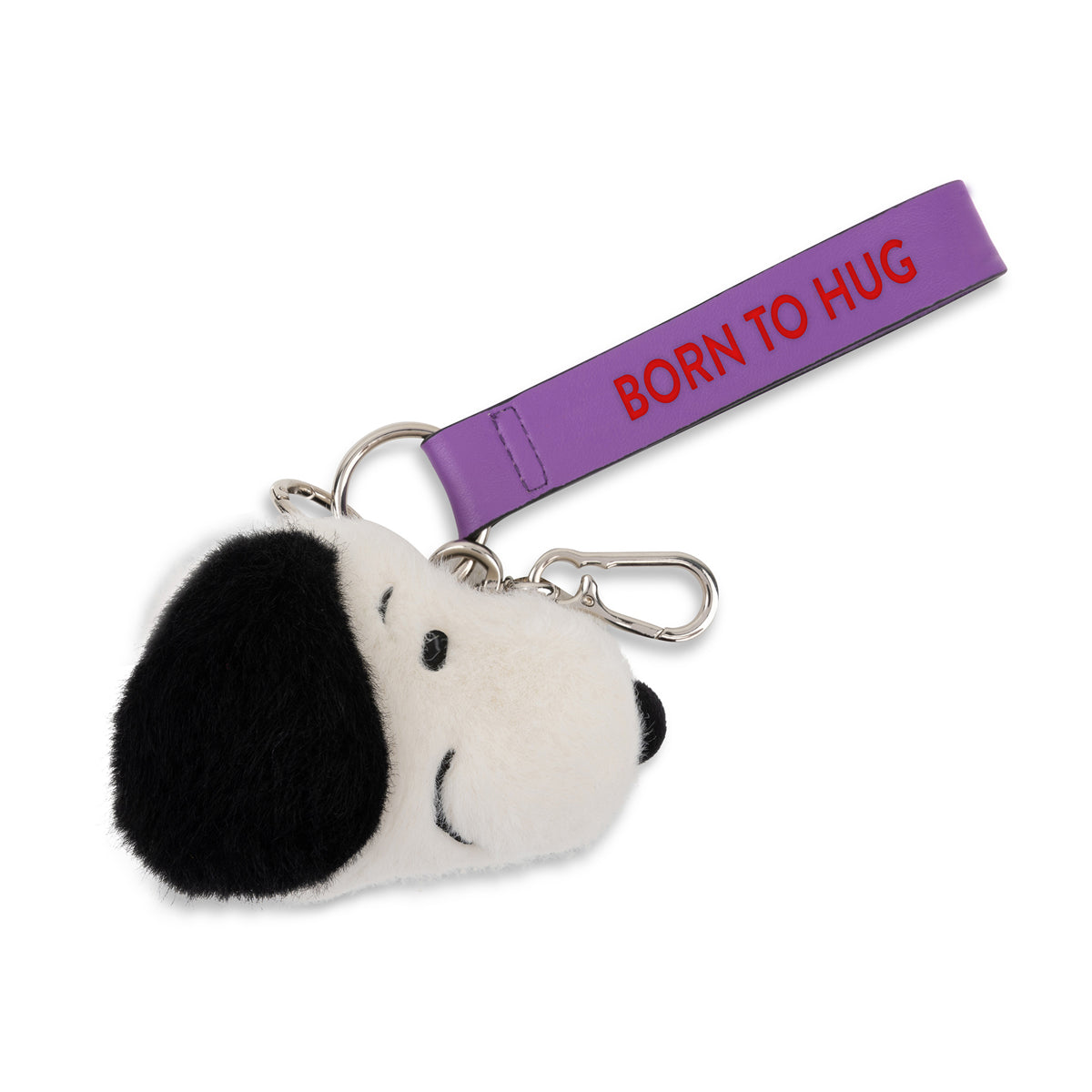 Peanuts Snoopy Fuzzy Eco Bag Charm - 3"