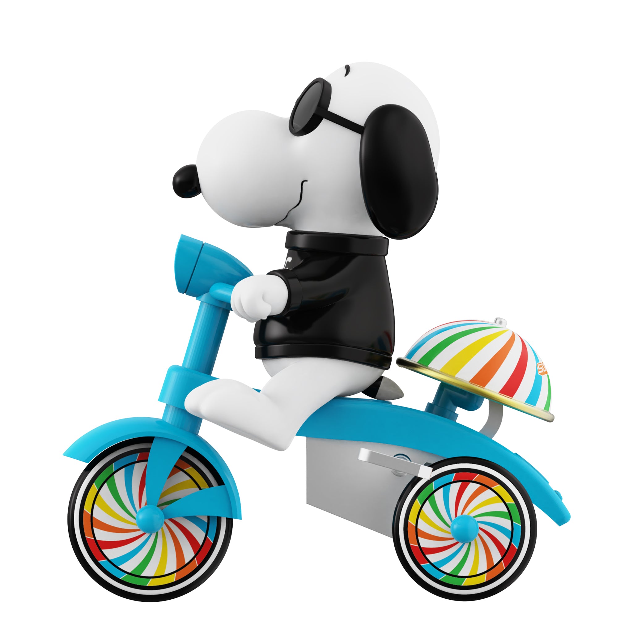 Peanuts Super Cycles Figure - Joe Cool - Image 3