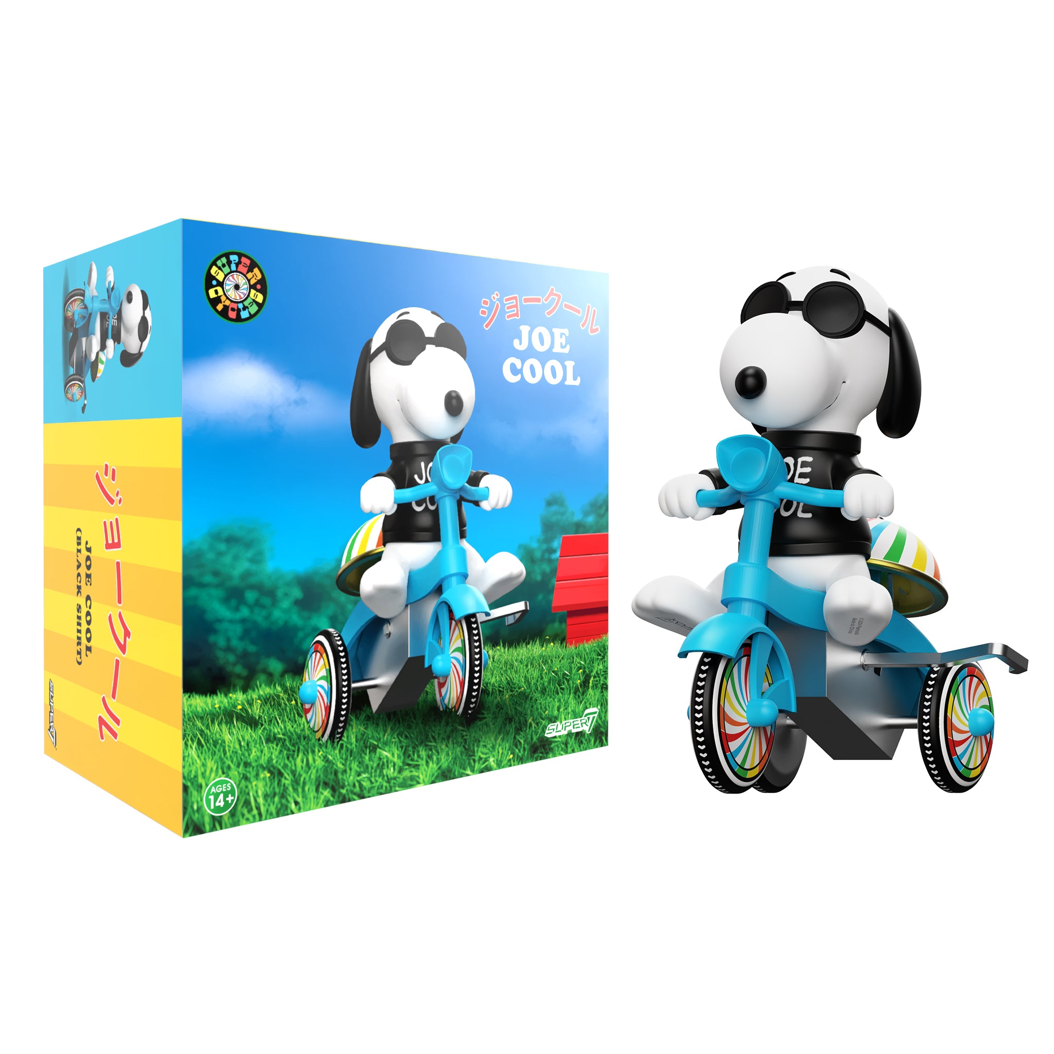 Peanuts Super Cycles Figure - Joe Cool - Image 5