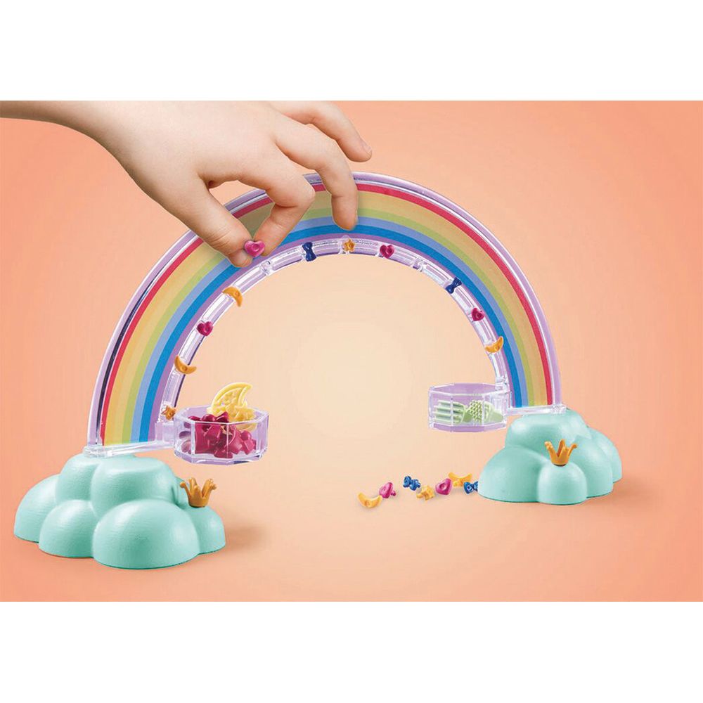Pegasus with Rainbow in the Clouds Playset - Image 3