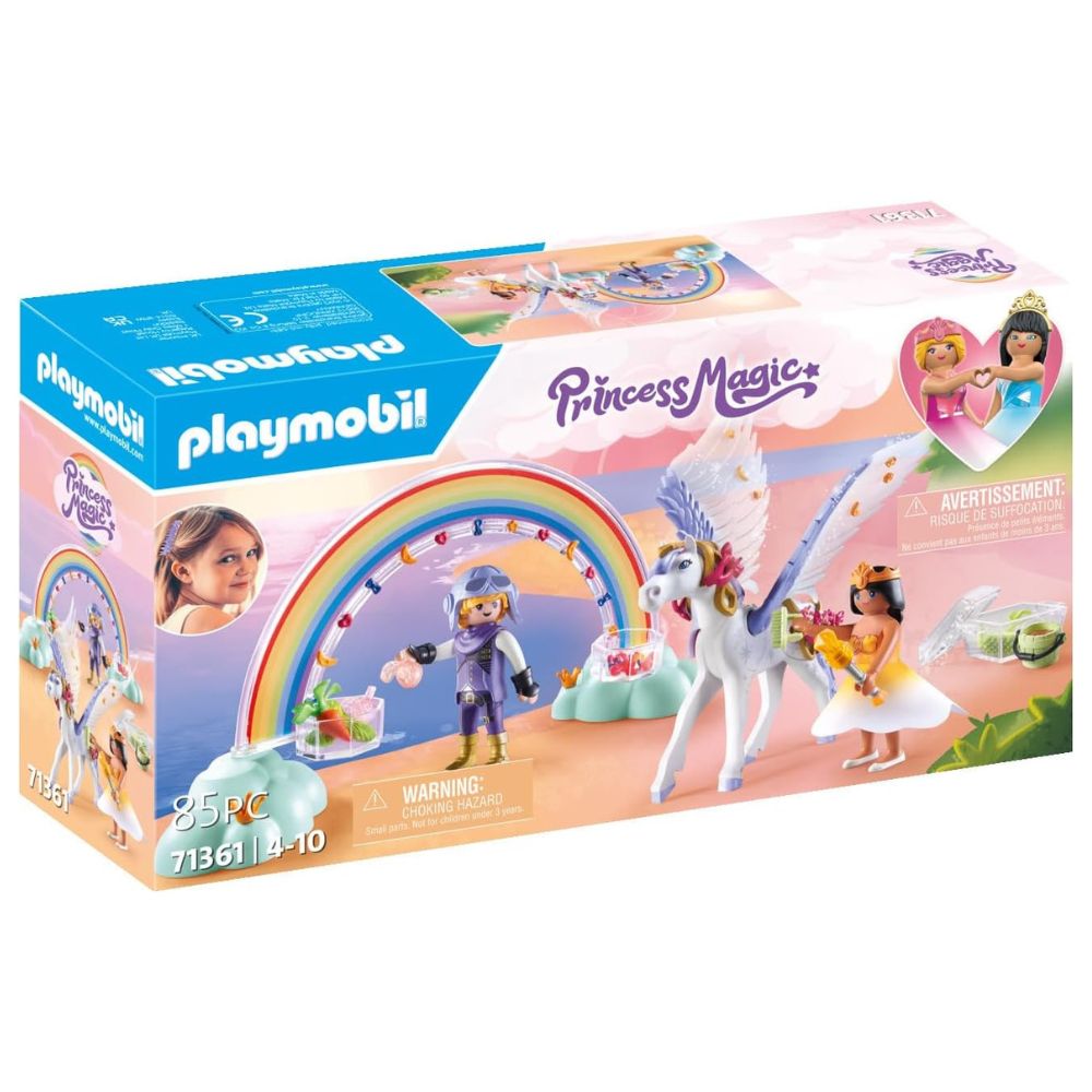 Pegasus with Rainbow in the Clouds Playset - Image 8