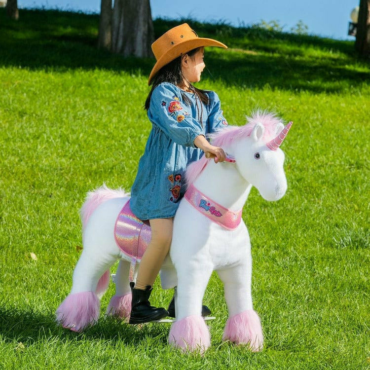 Alternative view of Pink Model U Ride-On Unicorn - 7+ Years