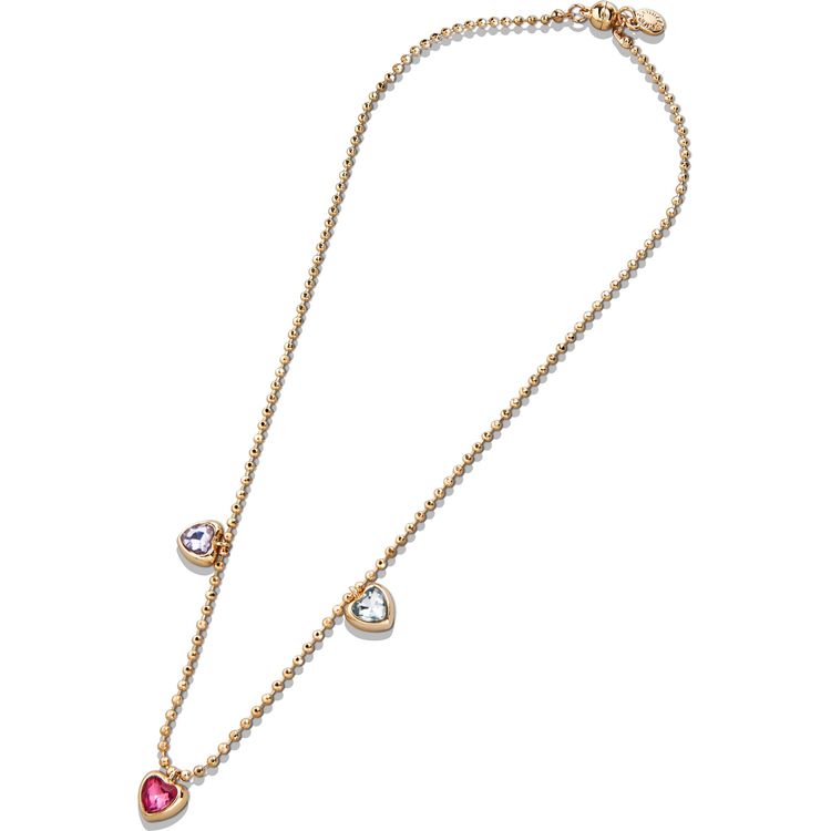 Alternative view of Pink Pouch with Jewelry Set