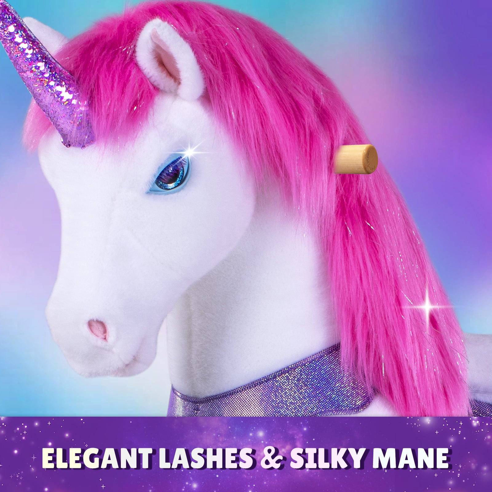 Pink Unicorn Model Y Ride on Toy - 3-4 Years - Image 3