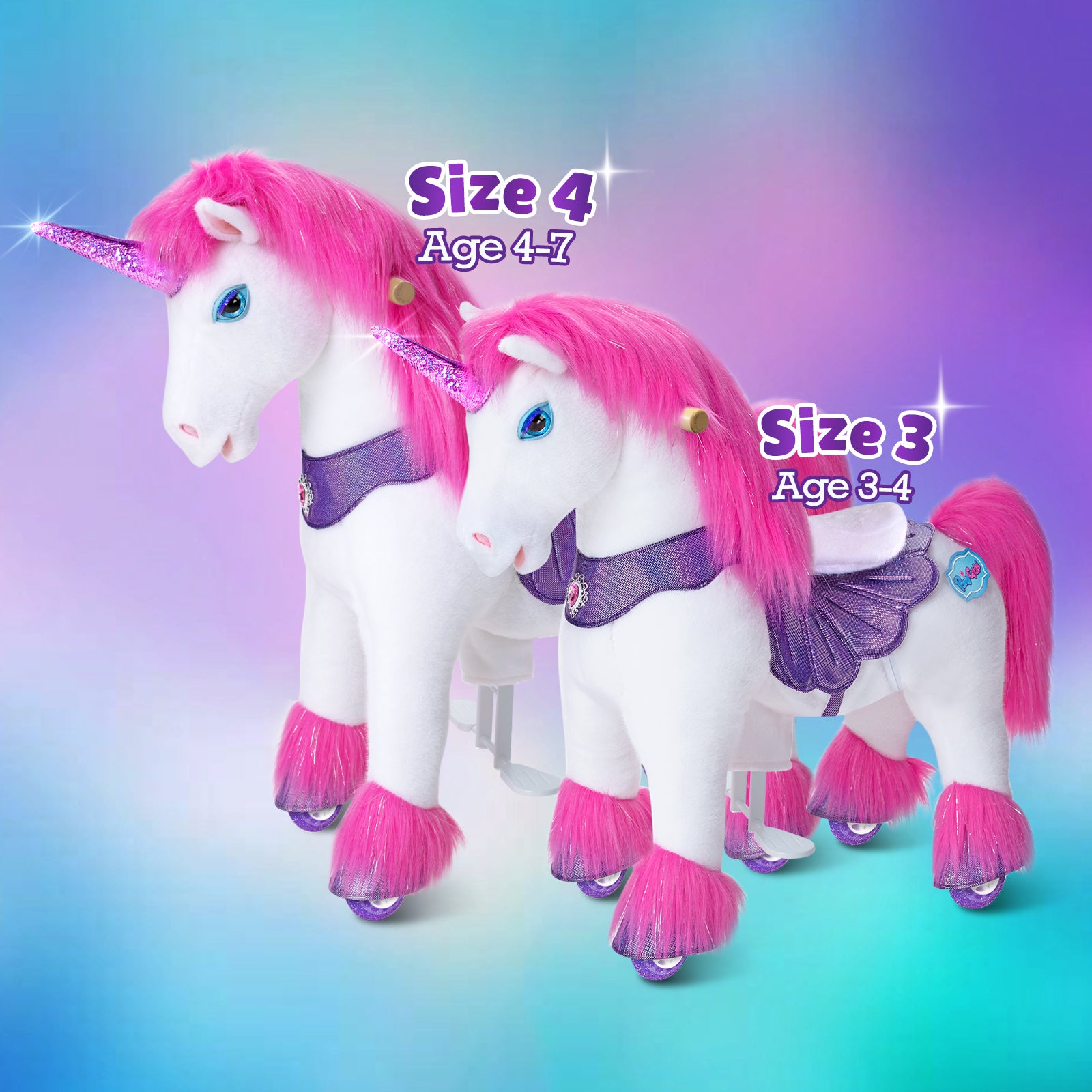 Pink Unicorn Model Y Ride on Toy - 4-7 Years - Image 6