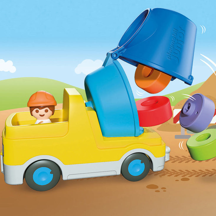 Playmobil Junior: Cement Mixer - Image 3