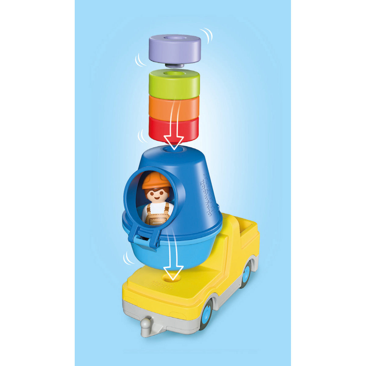 Playmobil Junior: Cement Mixer - Image 4