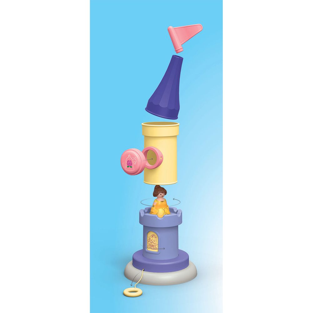Playmobil Junior & Disney: Belle's Play Tower with Sound Playset - Image 4