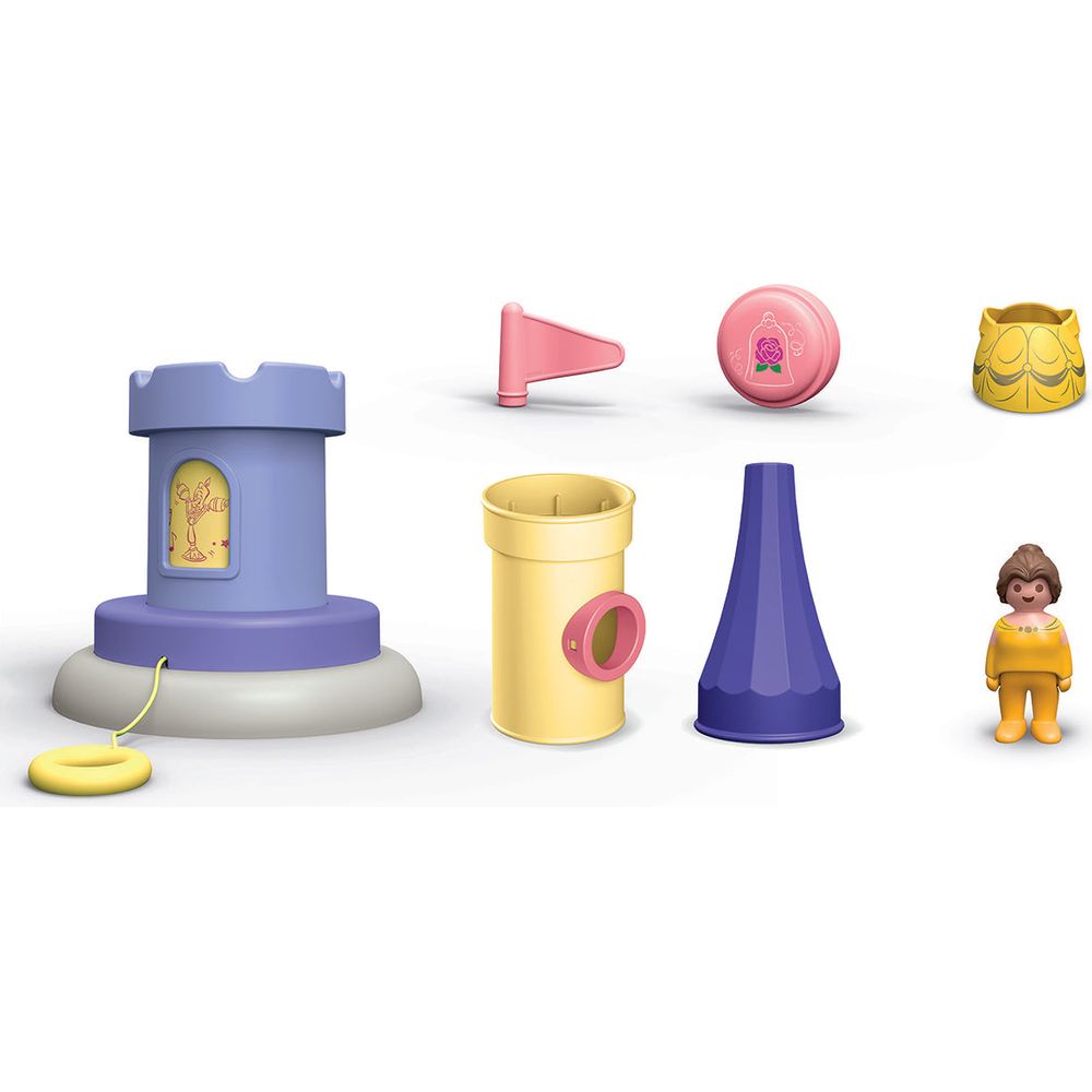 Playmobil Junior & Disney: Belle's Play Tower with Sound Playset - Image 6
