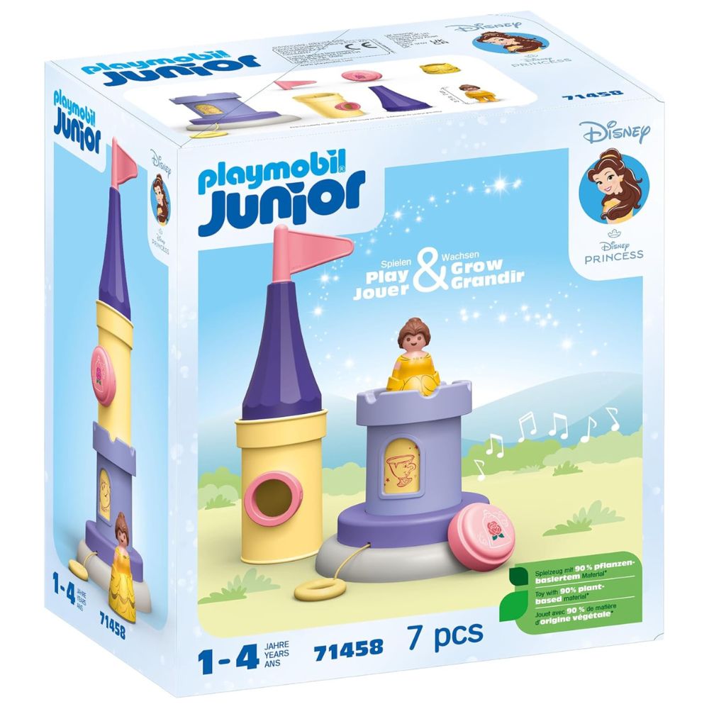 Playmobil Junior & Disney: Belle's Play Tower with Sound Playset - Image 8