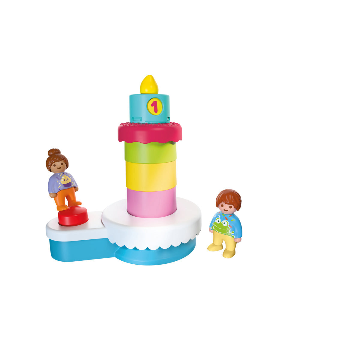 Playmobil Junior: Popping Surprise Birthday Cake Playset