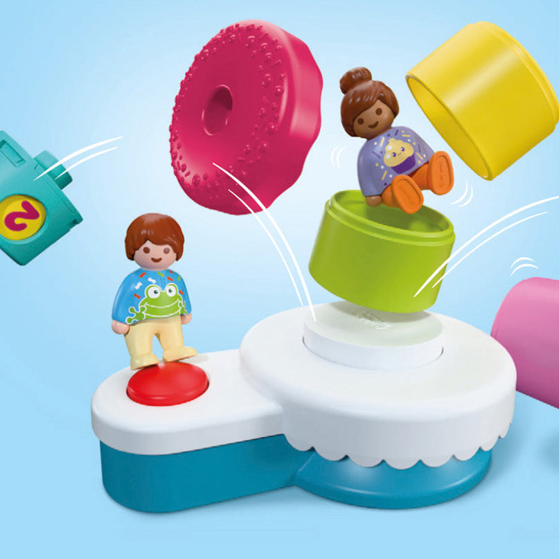 Alternative view of Playmobil Junior: Popping Surprise Birthday Cake Playset