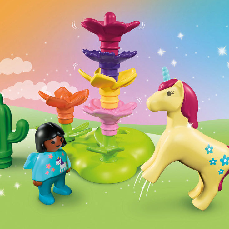 Alternative view of Playmobil Junior: Unicorn Fairy Garden Playset