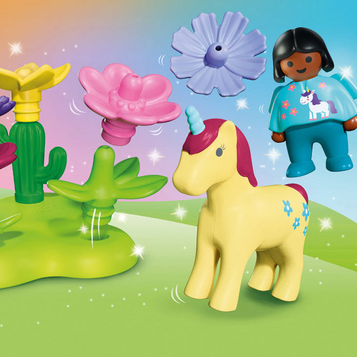 Playmobil Junior: Unicorn Fairy Garden Playset - Image 3