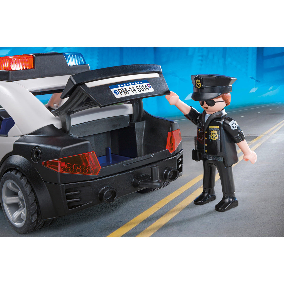 Alternative view of Police Cruiser Vehicle