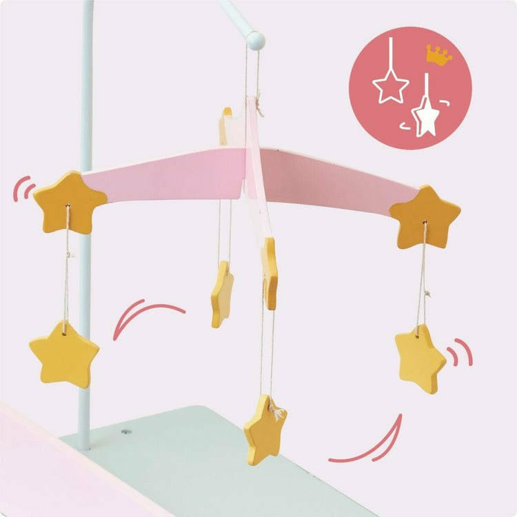 Polka Dots Princess Baby Doll Changing Station - Image 4