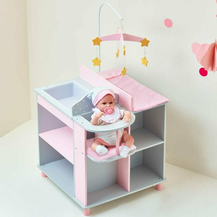 Polka Dots Princess Baby Doll Changing Station - Image 2